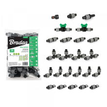 Set of accessories for drip tape 16mm - 24 pcs.