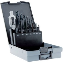 Taps and drills set for M3-M12, 15pcs