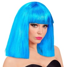 Wig showgirl blue