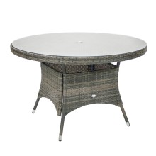 Table GENEVA D120xH76cm, grey