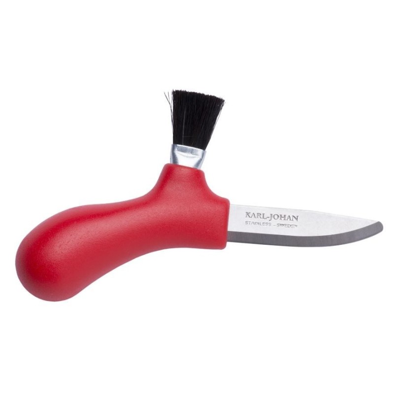 Mushroom knife Karl-Johan with brush Mushroom knife Karl-Johan with brush