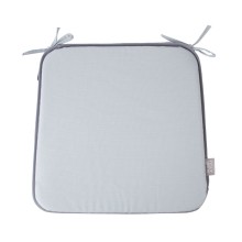 Cushion MY COTTON for chair 39x39cm, light grey