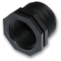 Coupler 1" female to 3/4" male
