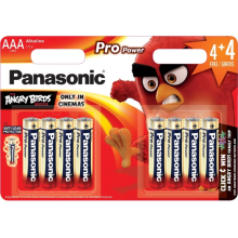 Battery Pro Power LR03PPG/8B AB 4+4 pack, Panasonic