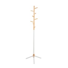 Coat rack FOREST 44x49xH166cm, white