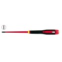 Insulated screwdriver ERGO™ SLIM slotted 1,2x6,5x150mm 1000V VDE straight