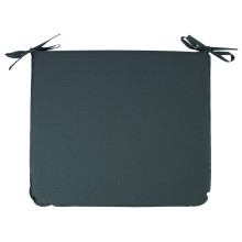 Chair pad OHIO-2 waterproof, 43x38xH2,5cm, dark grey
