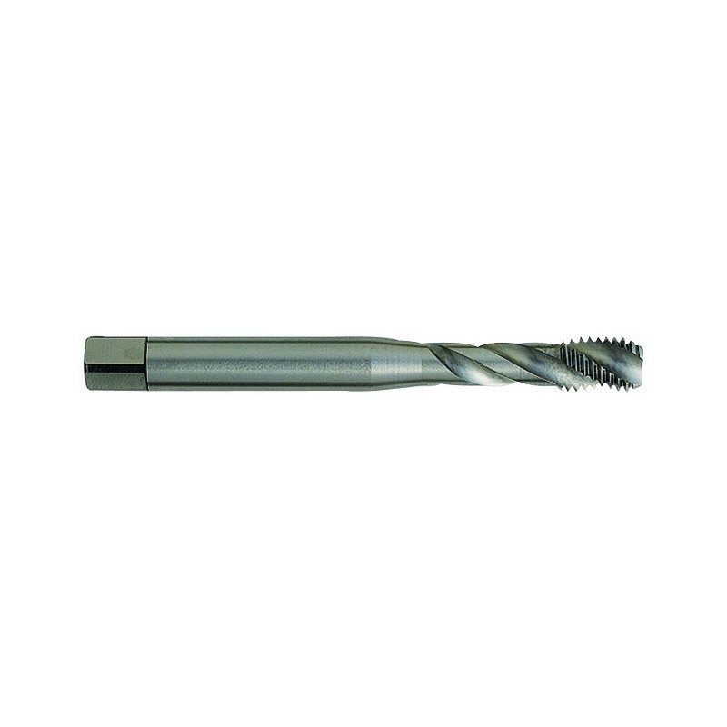 HSSE DIN machine tap Spiral flute 35° F N°10 HSSE DIN machine tap Spiral flute 35° F N°10