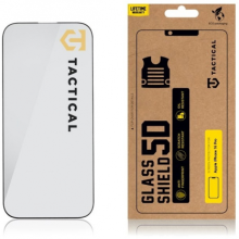 Glass Shield 5D iPhone 16 Pro Max" Black, Tactical