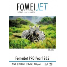 Photo paper PRO Pearl 10x15 / 20 lpp 265 g/m2 (EY5210), FOMEI