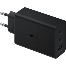 Mobil DC adaptor hand, "EP-T6530NB 65W Power Adapter Trio" Black, Samsung