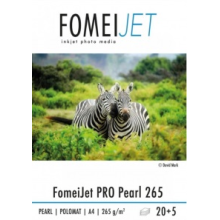 Photo paper PRO Pearl A4 / 20+5 lpp 265g/m2 (EY5216), FOMEI
