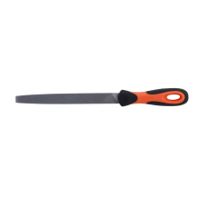 Flat tapered file 8" 200mm bastard cut with handle