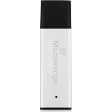 USB flash memory, 128GB MR1902 USB 3.0 Black-Silver, MediaRange
