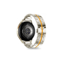 Tech-Protect watch strap Stainless Samsung Galaxy Watch4/5/5 Pro/6/7/FE, titanium/orange