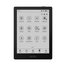 E-Reader ONYX BOOX 6" (1072x1448, Memory 32 MB, 1xUSB-C, Micro SDXC, Wireless LAN, Bluetooth, Black, OPC1225R)