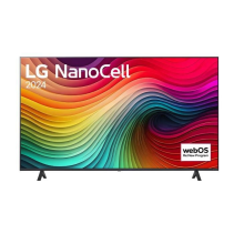 TV Set LG 55" (4K/Smart, 3840x2160, Wireless LAN, Bluetooth, webOS, 55NANO82T3B)