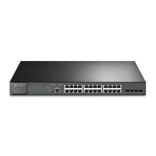 Коммутатор TP-LINK Omada (TL-SG3428MP, Rack, 4xSFP, 1xConsole, 1, 384 Вт, TL-SG3428MP)