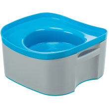 Strong travel Bowl, 21 × 11 × 21 cm, dark grey petrol
