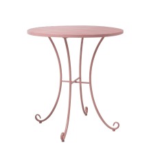 Table ROSY D70xH75cm, pink