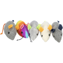 Mouse, plush, catnip, 7 cm