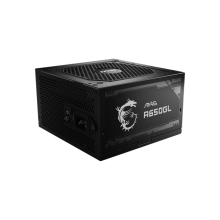 Power Supply MSI 650 Watts (Efficiency 80 PLUS GOLD, PFC Active, MTBF 1500000 hours, MAGA650GL)