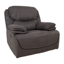 Recliner armchair GORDY manual, grey