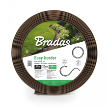 Lawn border set EASY BORDER 40mm, brown