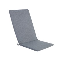 Seat/back cushion SIMPLE GREY 48x115xH3cm