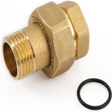 Straight o-ring connector MF 1''