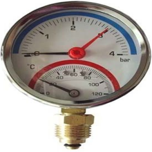 Thermomanometer WP R G1/2" 0-6/150*C