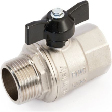 Ball valve FM 1/2'' with butterfly