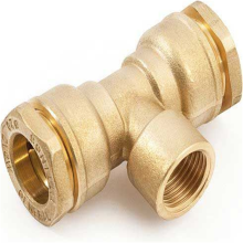 Female tee Ø40-1¼''-Ø40