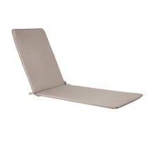Deck chair pad OHIO 55x190xH2,5cm, beige