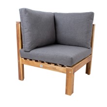 Modular sofa FINLAY corner, acacia