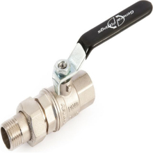 Ball valve FM 1/2'' with union, butterfly