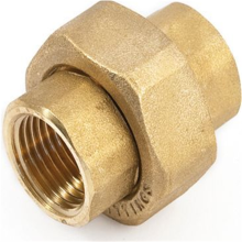 Straight conic connector FF 3/4''