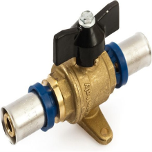 Press ball valve 20 x 20