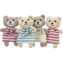 Bear, fabric, catnip, 12 cm, random color