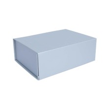 Paper box TRUDY 20x14x7cm foldable, grey