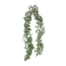 Garland GREENLAND 180cm, white flowers
