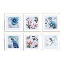 Wall art PICTURE LAND framed 20x20cm, mix