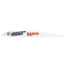 Reciprocating sawblades Sandflex bimetal 228mm*1,6mm DSL 5/8TPI 10 pcs Demolition Power for nail-embedded wood and metal, heavy duty