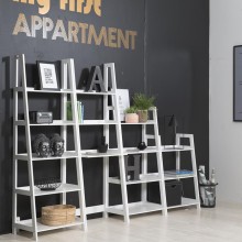 Shelf WALLY 63x40xH180cm, white