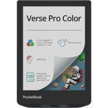 E-reader verse pro color (6", 1072x1448, 1xusb-c, wireless lan, bluetooth, dark blue, pb634k3-1-ww), Pocketbook
