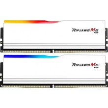 RAM, Ripjaws M5 RGB 2x48GB DDR5 6400MHZ UDIMM F5-6400J3239F48GX2-RM5RW, G.SKILL