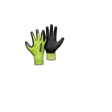Nylon gloves with latex coating OXXA X-Grip-Lite 51-025, yellow, size 10/XL
