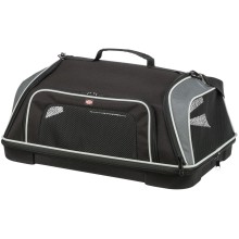 Boarding airline carrier, 55 × 23 × 40 cm, black grey