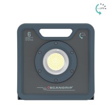 Rechargeable worklight Scangrip NOVA 6K C+R, 6000lm, IP67