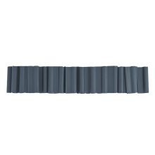 Clips for SOLID screen strips - grey